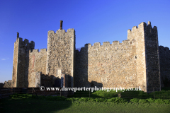 Summer view over Framlingham Castle