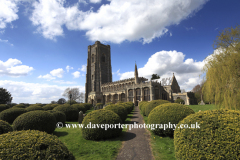 The parish church of St Peter and St Paul, Lavenham