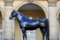 Statue of the racehorse Hyperion,  Newmarket