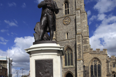 Statue of Thomas Gainsborough, St Peters, Sudbury