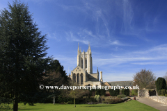 Spring view over St Edmundsbury Cathedral