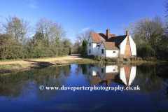 Willy Lotts Cottage, river Stour, Flatford Mill