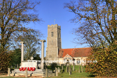 St Johns church, Snape village