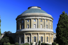 The Rotunda and gardens at Ickworth House