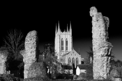 The ruins of Bury St Edmunds Abbey