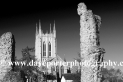 The ruins of Bury St Edmunds Abbey