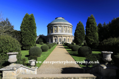 The Rotunda and gardens at Ickworth House