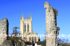 The ruins of Bury St Edmunds Abbey