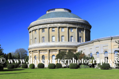 The Rotunda and gardens at Ickworth House