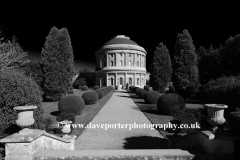 The Rotunda and gardens at Ickworth House