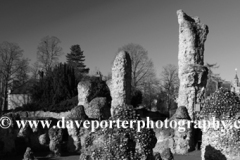 The ruins of Bury St Edmunds Abbey