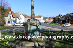 The  War memorial Cavendish village