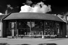 The Library in Bridge Street, Halesworth town