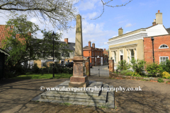 War Memorial in Halesworth town