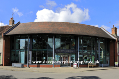 The Library in Bridge Street, Halesworth town