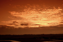 Sunset, Ox Bow river meander, Cuckmere River Haven