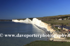 The 7 sisters cliffs from Birling Gap