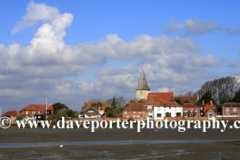 Summer day over Bosham harbour