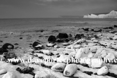 Sunrise, the 7 sisters cliffs from Birling Gap