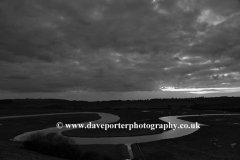 Sunset, Ox Bow river meander, Cuckmere River Haven