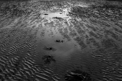 Dawn over Worthing beach,