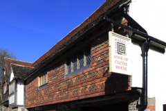 Exterior of Anne of Cleves House, Lewes town