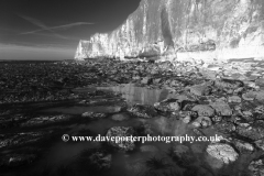 Castle Hill Beach and Chalk Cliffs, Newhaven town