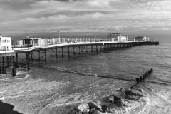 Summer day, Victorian Pier, Worthing town