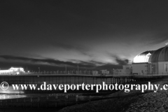 Sunset over the Victorian Pier, Worthing town