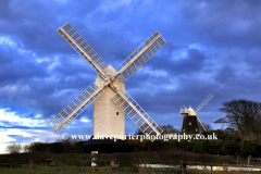 Jack and Jill Windmills, village of Clayton