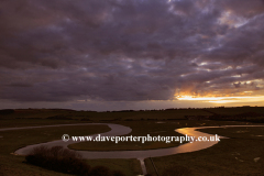 Sunset, Ox Bow river meander, Cuckmere River Haven