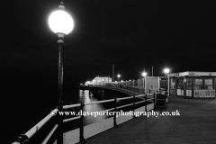 Dusk colours over the Victorian Pier, Worthing