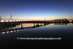 The Adur Ferry Bridge, footbridge, Shoreham-By-Sea