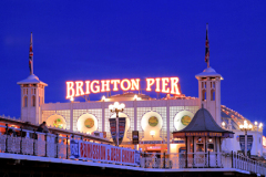 Brighton Palace Pier at Dusk