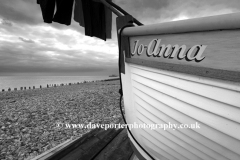 Fishing boats on the beach at Worthing