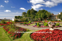 Flower beds in Dene Gardens, Worthing