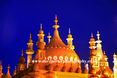 Dusk colours over Brighton Pavilion