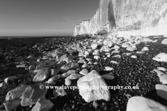 Castle Hill Beach and Chalk Cliffs, Newhaven town