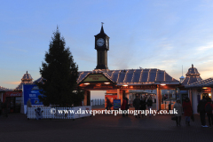 Dusk colours over the Brighton Palace Pier