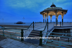 Dawn, the Victorian Bandstand, Brighton City