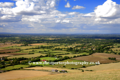 The South Downs from the Ditchling Beacon