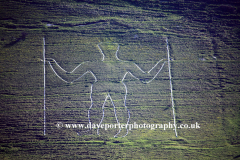 The Long Man of Wilmington chalk figure