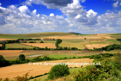 South Downs view from Truleigh Hill, Worthing