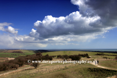 South Downs view from Truleigh Hill, Worthing