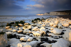 Sunrise, the 7 sisters cliffs from Birling Gap