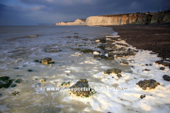 Sunrise, the 7 sisters cliffs from Birling Gap