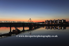 The Adur Ferry Bridge, footbridge, Shoreham-By-Sea