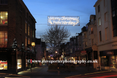 Christmas Lights, Worthing town