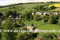 Summer view over Naunton village