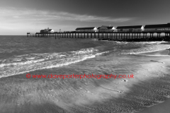 Sea paterns, Southwold Pier